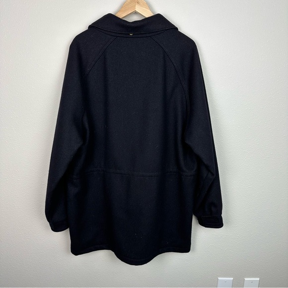 Vintage Woolrich navy wool coat - Picture 5 of 8